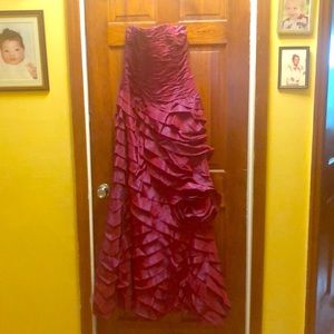 Fuscia Evening Gown